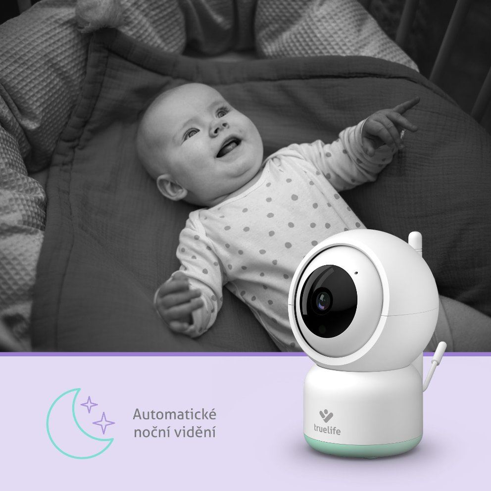 TrueLife NannyCam R3 Smart - digitální video chůvička4 