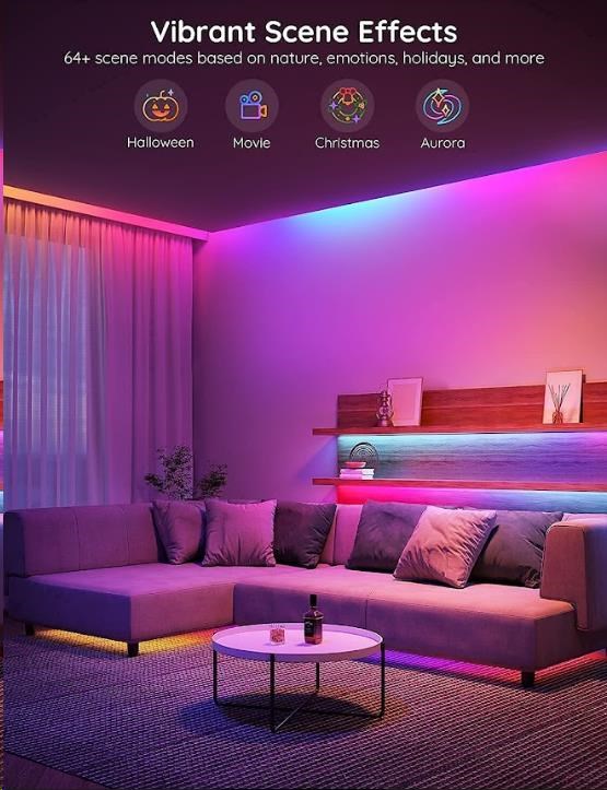Govee WiFi RGBIC PRO Smart LED pásek 5m5 
