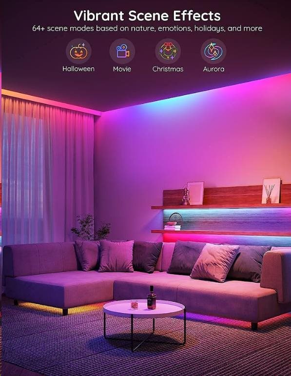 Govee WiFi RGBIC PRO Smart LED pásek 10m1 