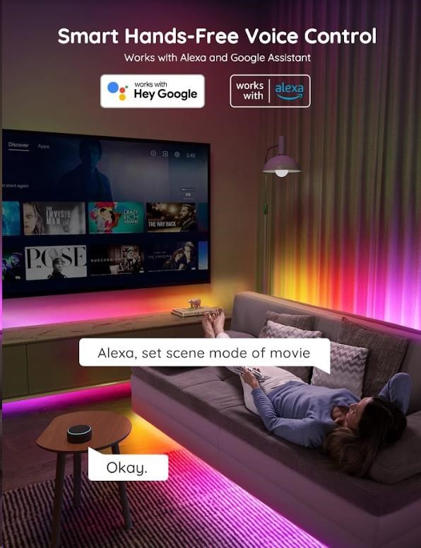Govee WiFi RGBIC PRO Smart LED pásek 10m7 