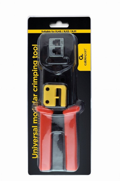 GEMBIRD Krimpovacie kliešte (T-WC-03) pre konektory RJ45/ 8p8c,  3 v 15 