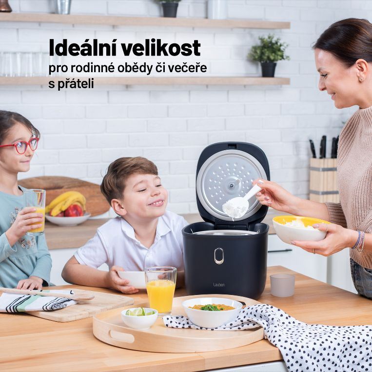 Lauben Low Sugar Rice Cooker 3000AT - rýžovar5 