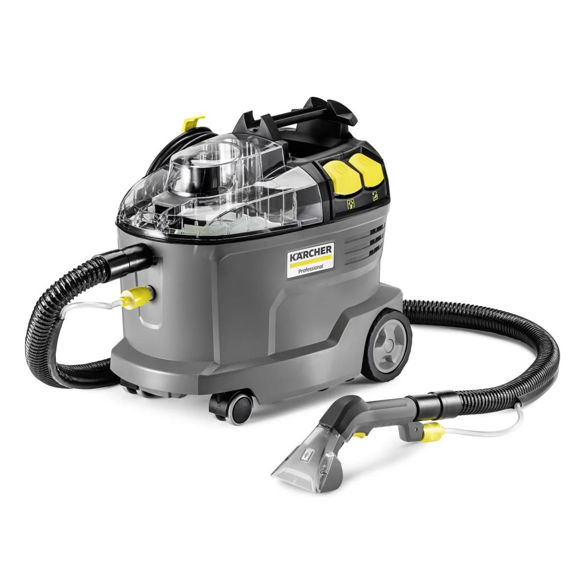 Karcher Puzzi 8/ 1 C čistič čalounění,  1200 W,  vyjímatelná nádoba,  1 l/ min,  1 bar,  vyjímatelná nádoba 2v10 