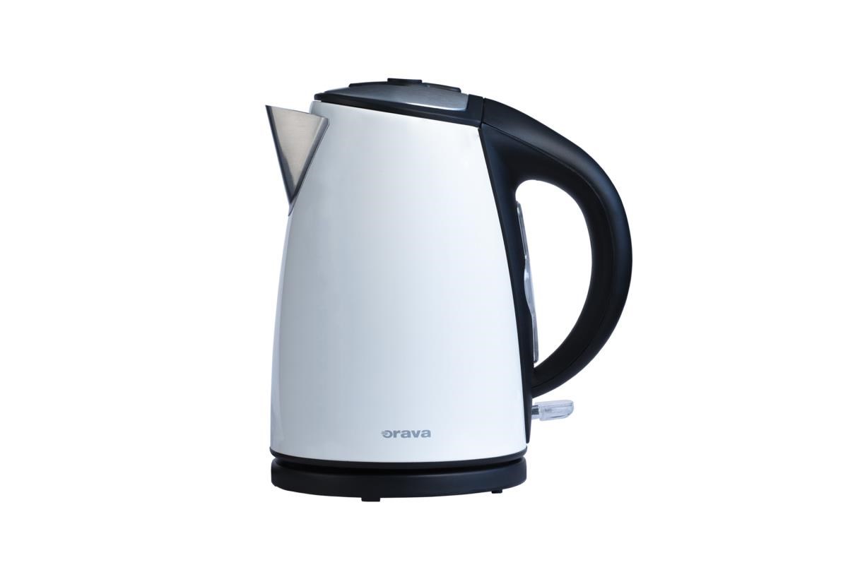 Orava VK-3717 W rychlovarná konvice,  2000 W,  1.7 l,  automatické vypnutí,  bílá0 