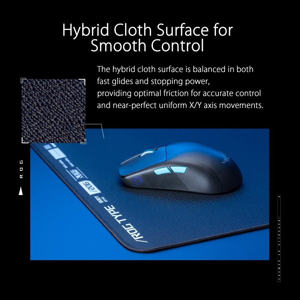 ASUS podložka pod myš ROG Hone Ace XXL Aim Lab Edition,  textil1 