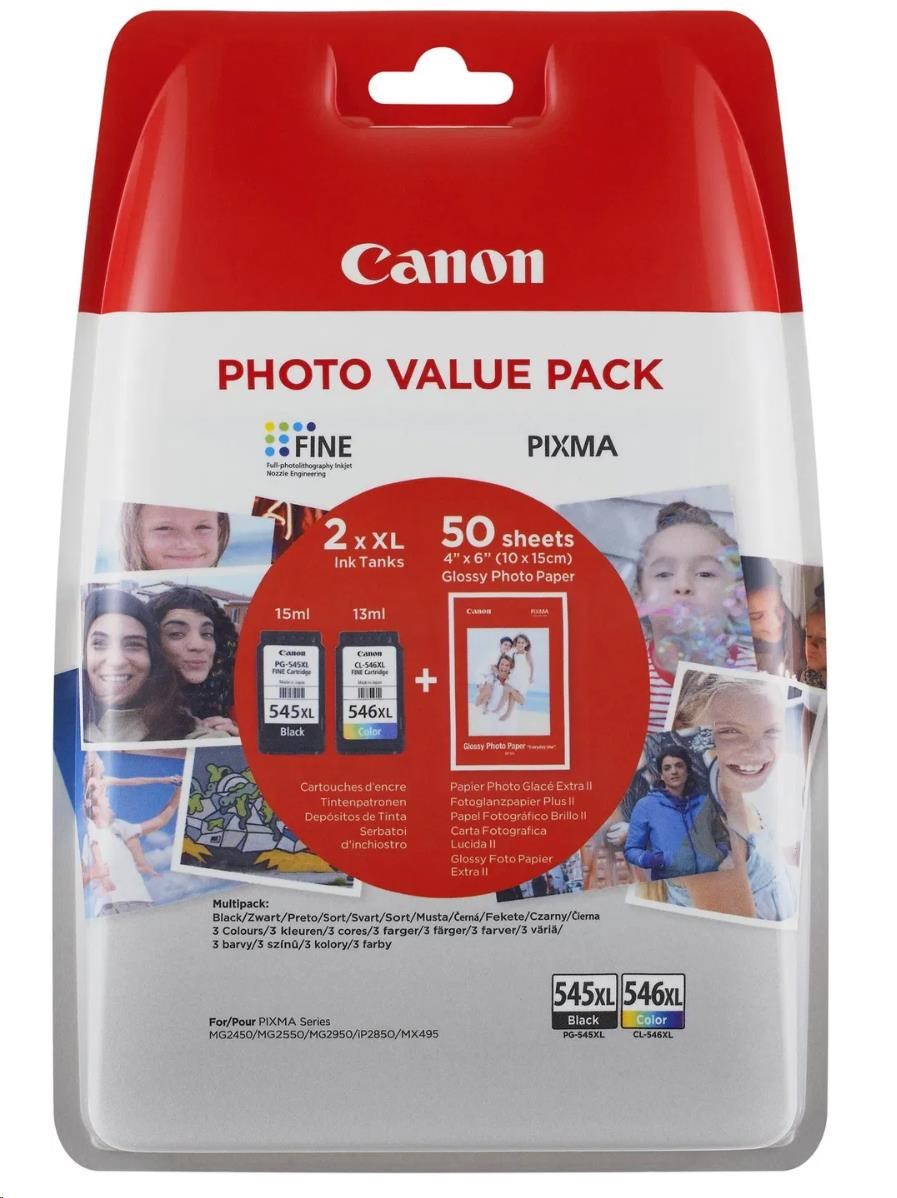 Canon CARTRIDGE PG-545XL/ CL-546XL PHOTO VALUE0 