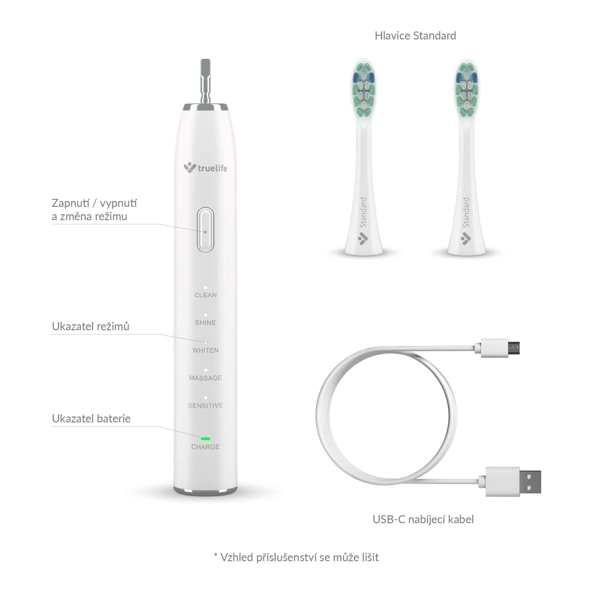 TrueLife SonicBrush Clean30 White8 