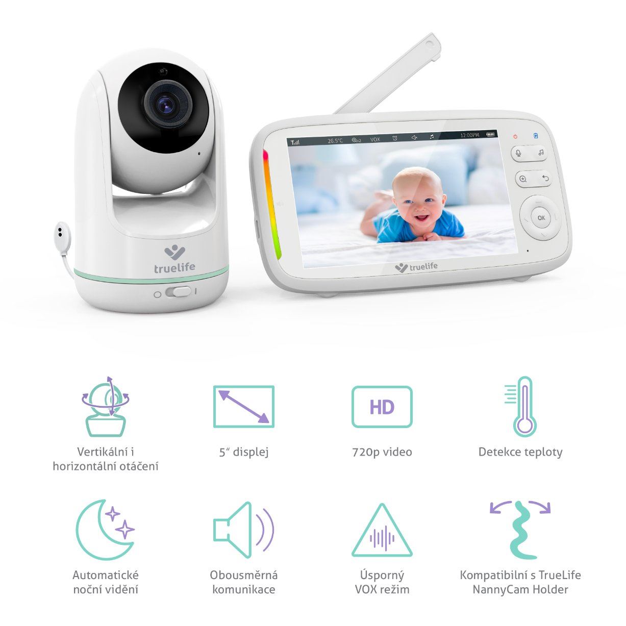 TrueLife NannyCam R5 - digitální video chůvička2 