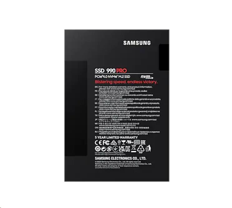 Samsung SSD 990 PRO NVMe,  M.2 SSD 4 TB5 