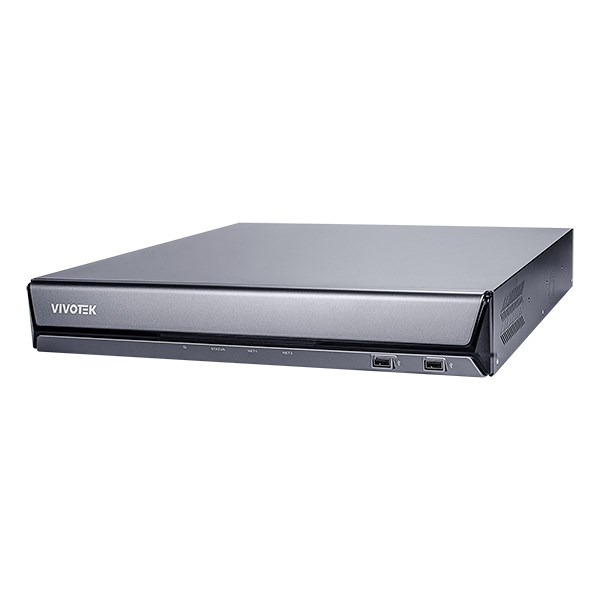 Vivotek NVR ND9542P,  32 kanálů,  až 20MPx,  4x HDD slot,  PoE,  1xUSB 3.0,  1xUSB 2.0,  1xHDMI a 1x VGA výstup,  16x DI /  8x DO0 