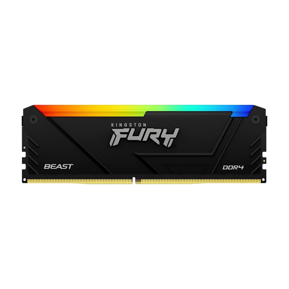 KINGSTON DIMM DDR4 8GB 3200MT/ s CL16 FURY Beast RGB,  XMP0 