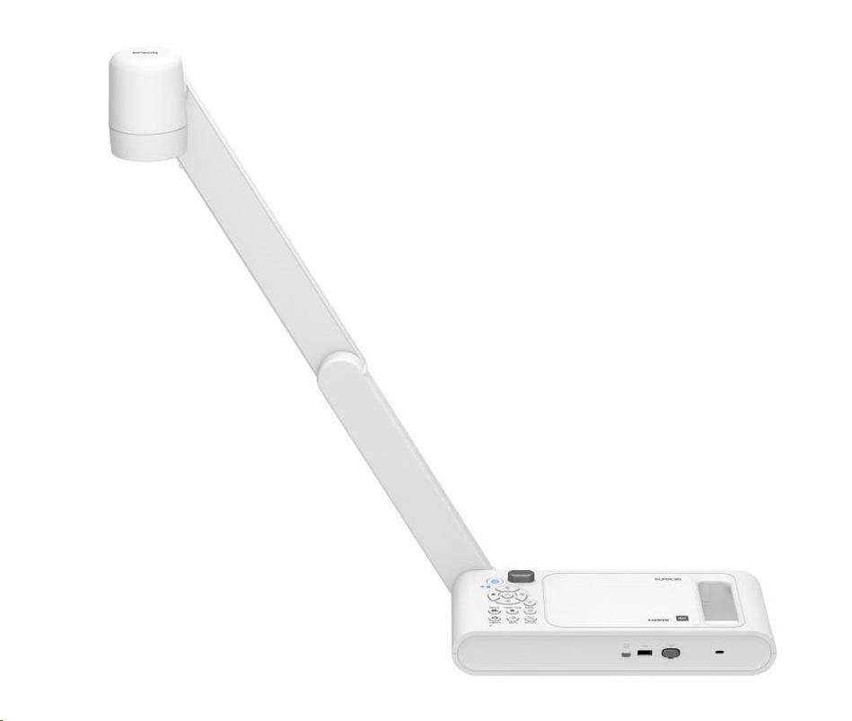 EPSON Vizualizér - ELPDC30 - USB,  HDMI,  WiFi,  Optika 10,  Digitální 23,  13 Mpx,  světla LED2 