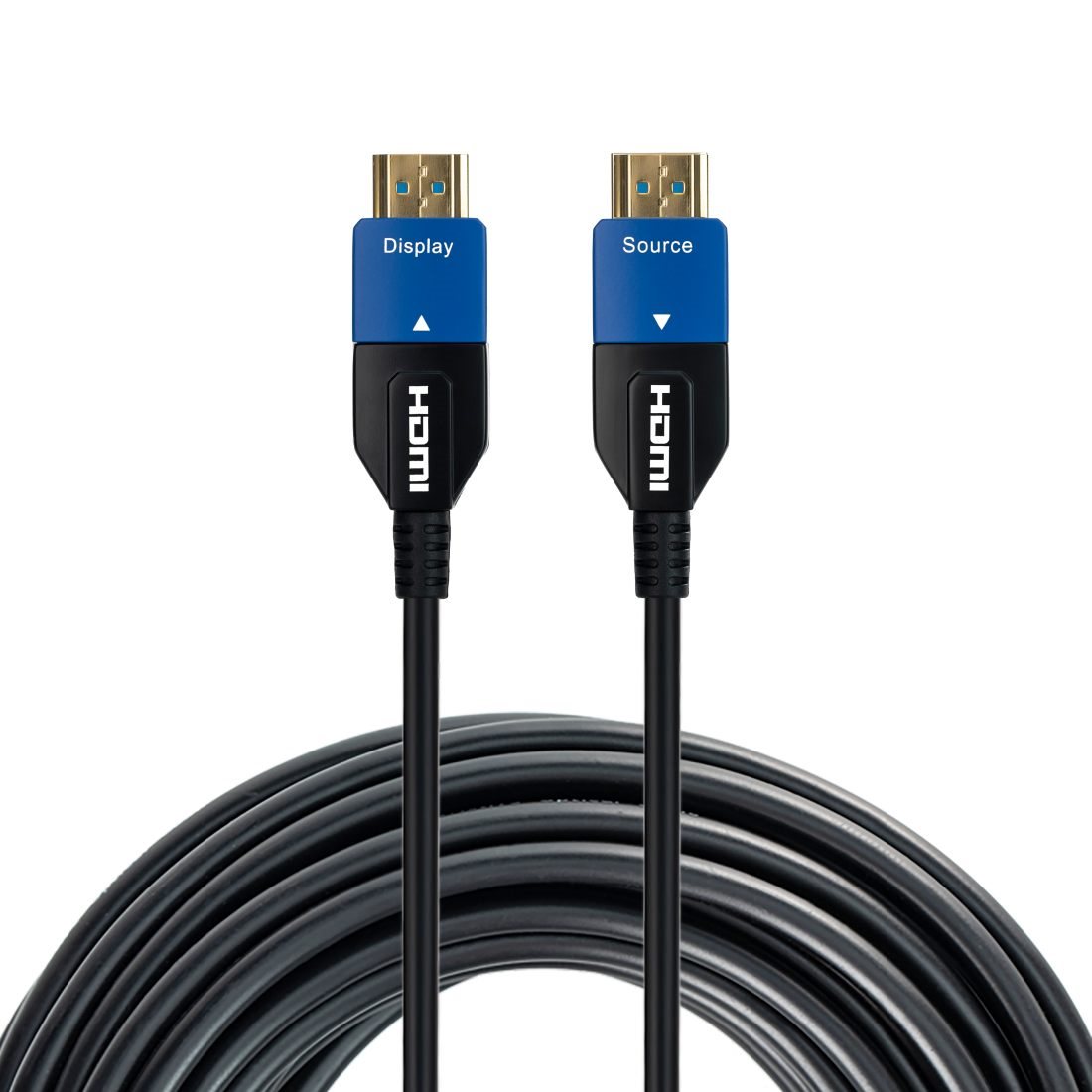 PREMIUMCORD Ultra High Speed HDMI 2.1 optický kabel 8K@60Hz 4K@120Hz 30m zlacený1 