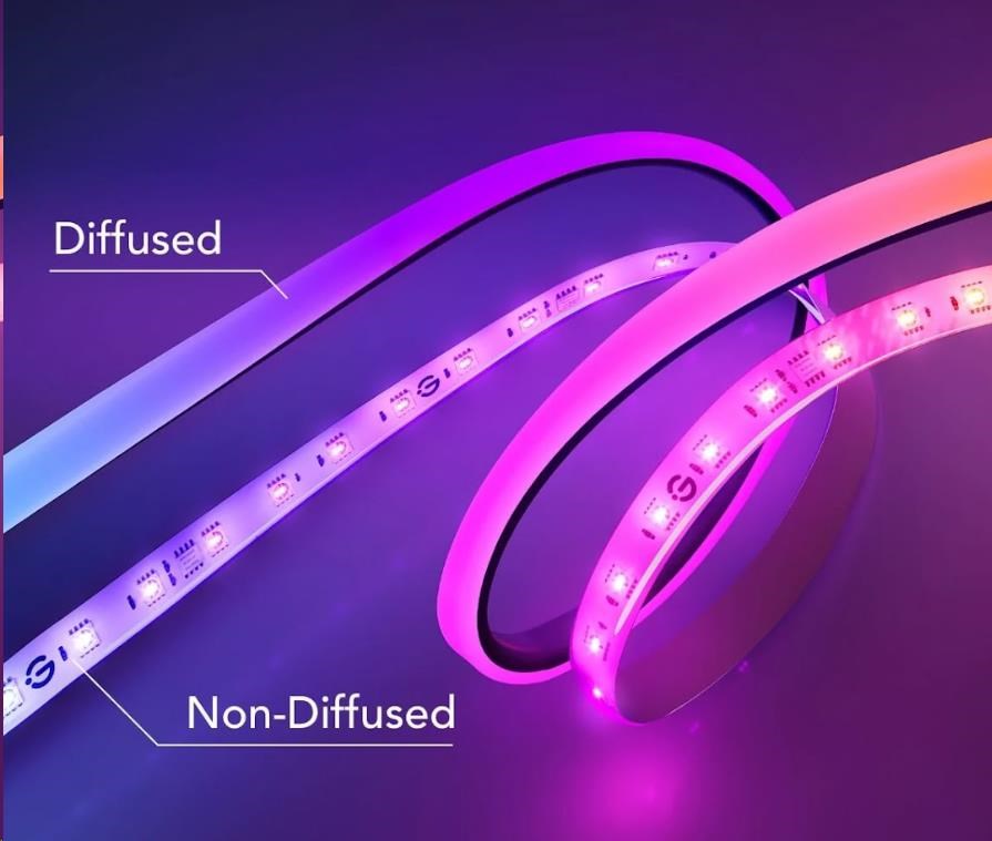 Govee Neon RGBIC LED podsvícení pro stůl2 