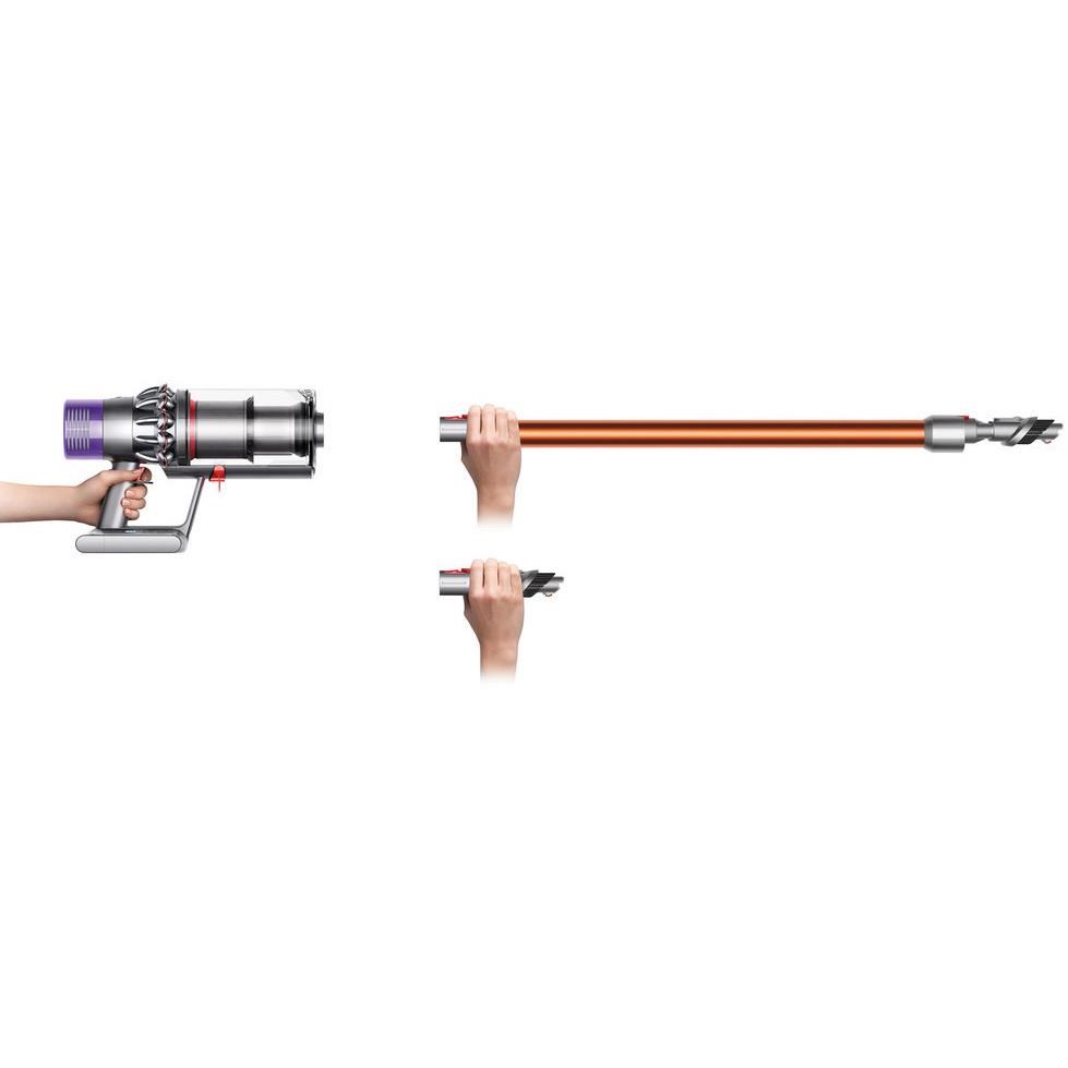 Dyson V10 Absolute 2023 akumulátorový vysavač,  tyčový,  cyklónový,  HEPA filtr,  3 úrovně sání,  LED indikátory2 