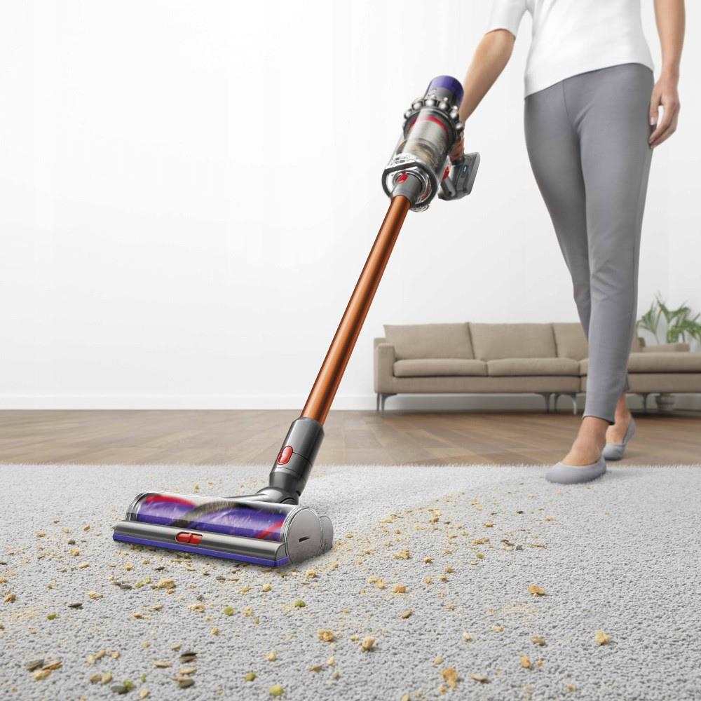 Dyson V10 Absolute 2023 akumulátorový vysavač,  tyčový,  cyklónový,  HEPA filtr,  3 úrovně sání,  LED indikátory4 