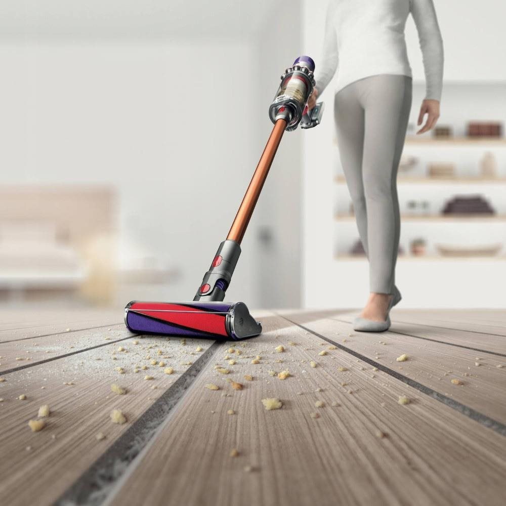 Dyson V10 Absolute 2023 akumulátorový vysavač,  tyčový,  cyklónový,  HEPA filtr,  3 úrovně sání,  LED indikátory5 