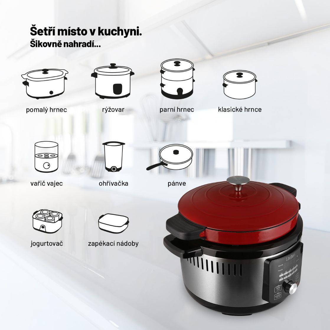 Lauben OvenSafe® Multicooker 6000RS5 