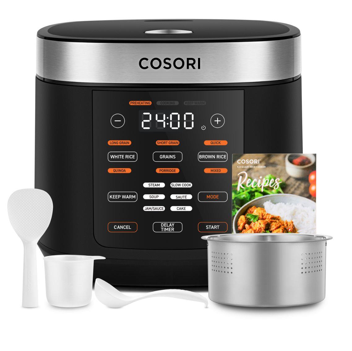 Cosori Multicooker CRC - multifunkční hrnec a rýžovar 5L8 