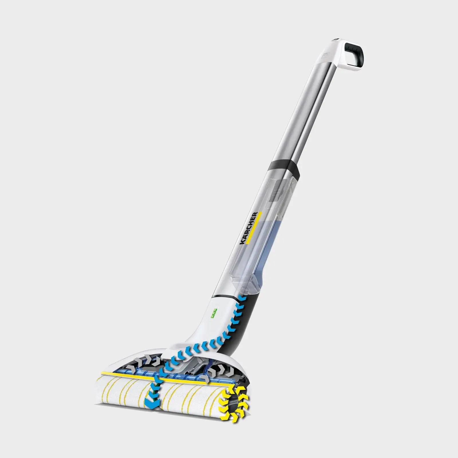 Karcher EWM 2 podlahová myčka,  systém dvou nádrží,  pro veškeré tvrdé podlahy,  parkovací stanice,  bílá1 
