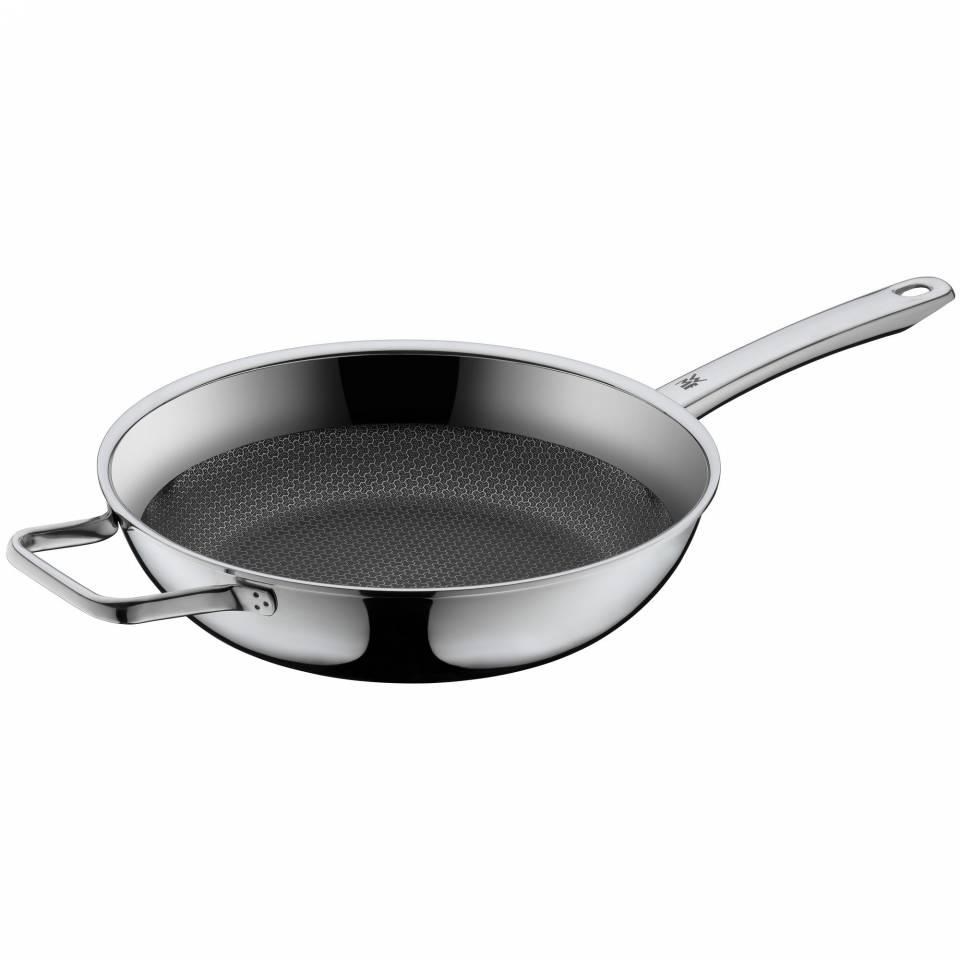 WMF Profi Resist vysoká pánev,  28cm,  ruční mytí,  nerezová ocel 18/ 10,  hliník,  chromová ocel2 