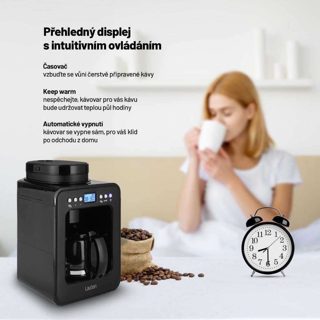 Lauben Grind&Drip Coffee Maker 600BB4 