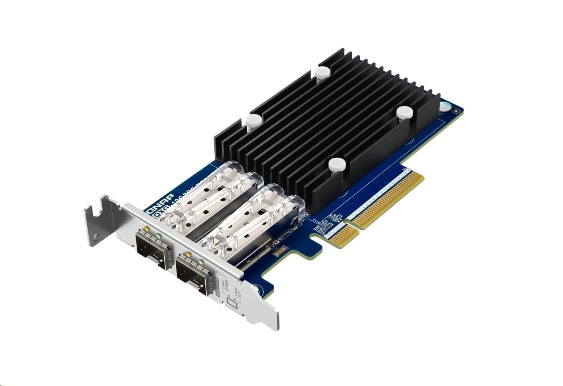 QNAP QXG-10G2SF-X710 rozšiřující karta 2x 10Gb SFP+ pro PC i NAS1 