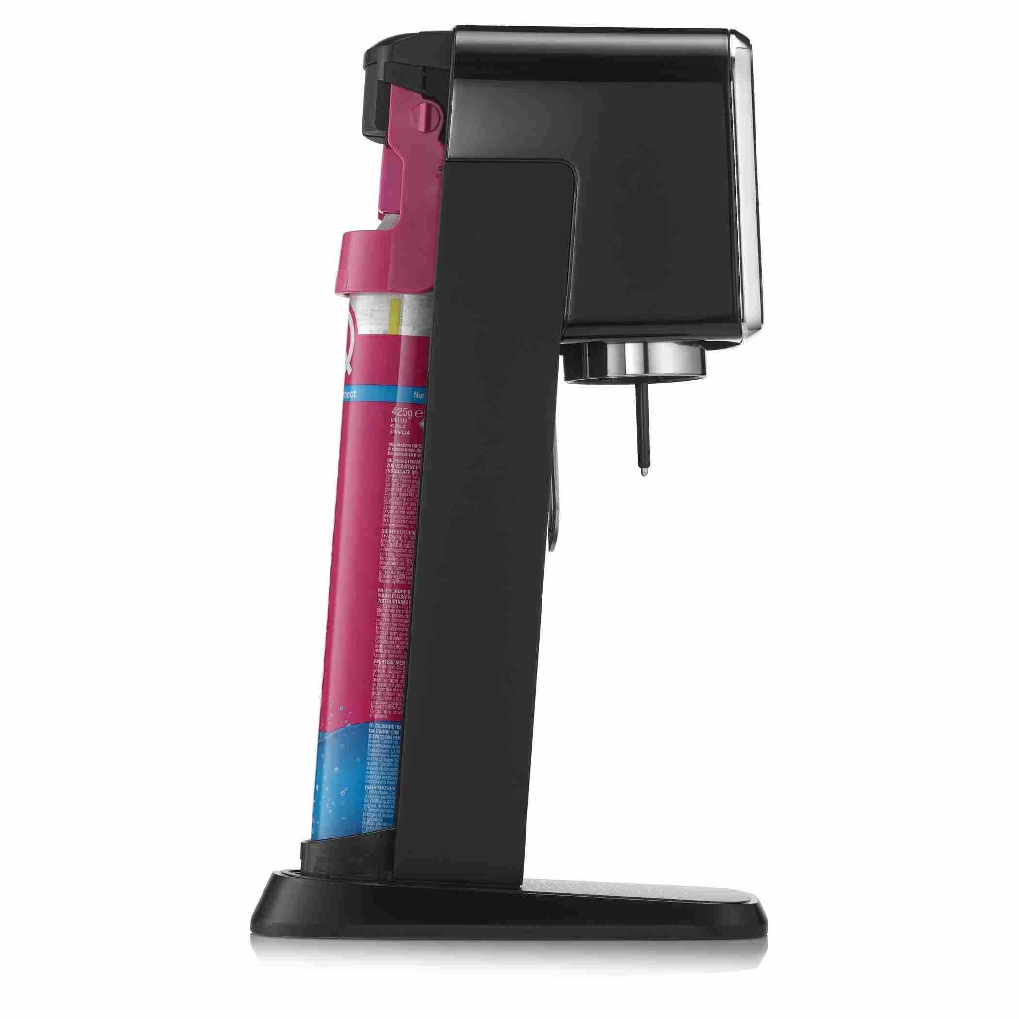 SodaStream ART výrobník sody,  mechanický,  1l láhev,  bombička s CO2,  černý1 