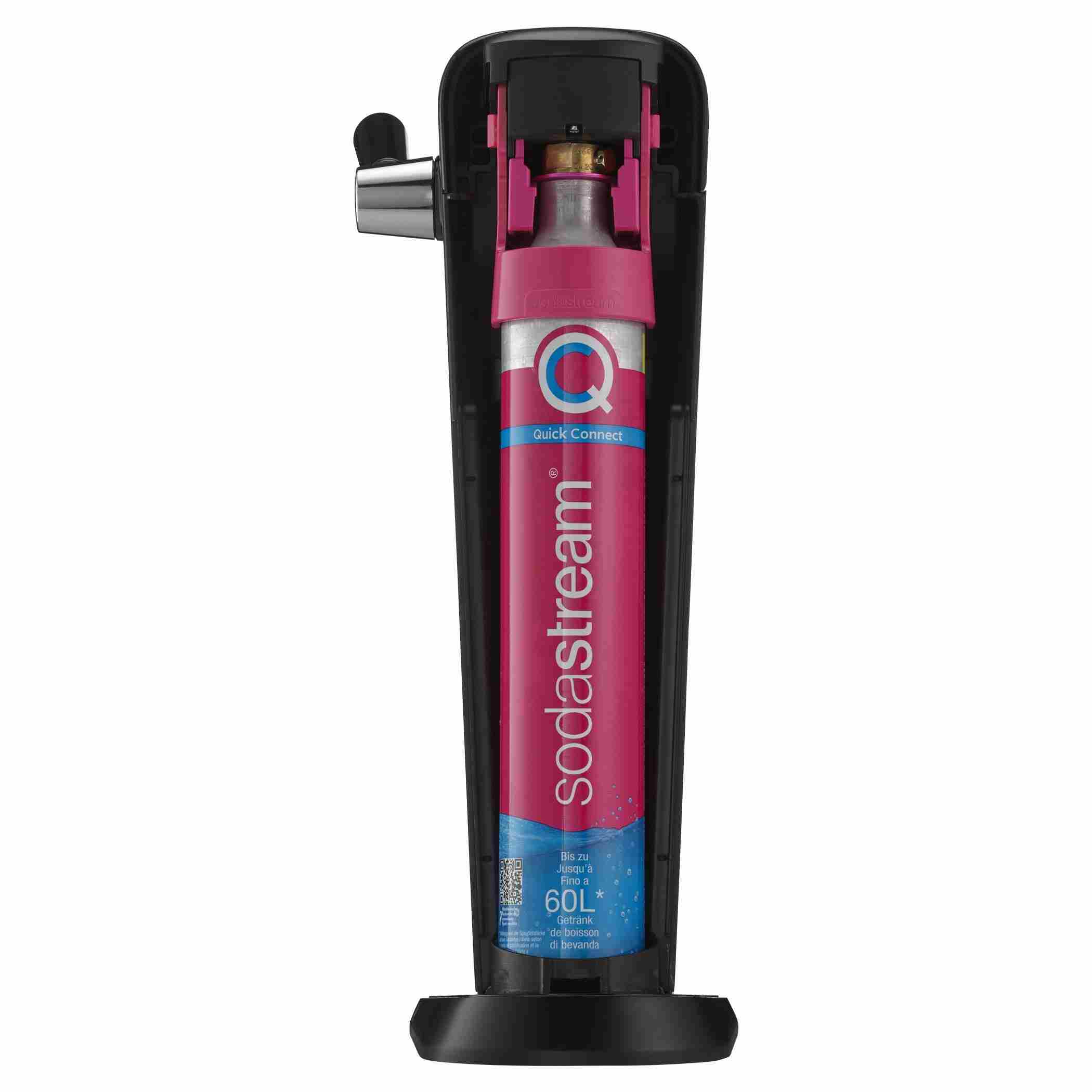 SodaStream ART výrobník sody,  mechanický,  1l láhev,  bombička s CO2,  černý2 