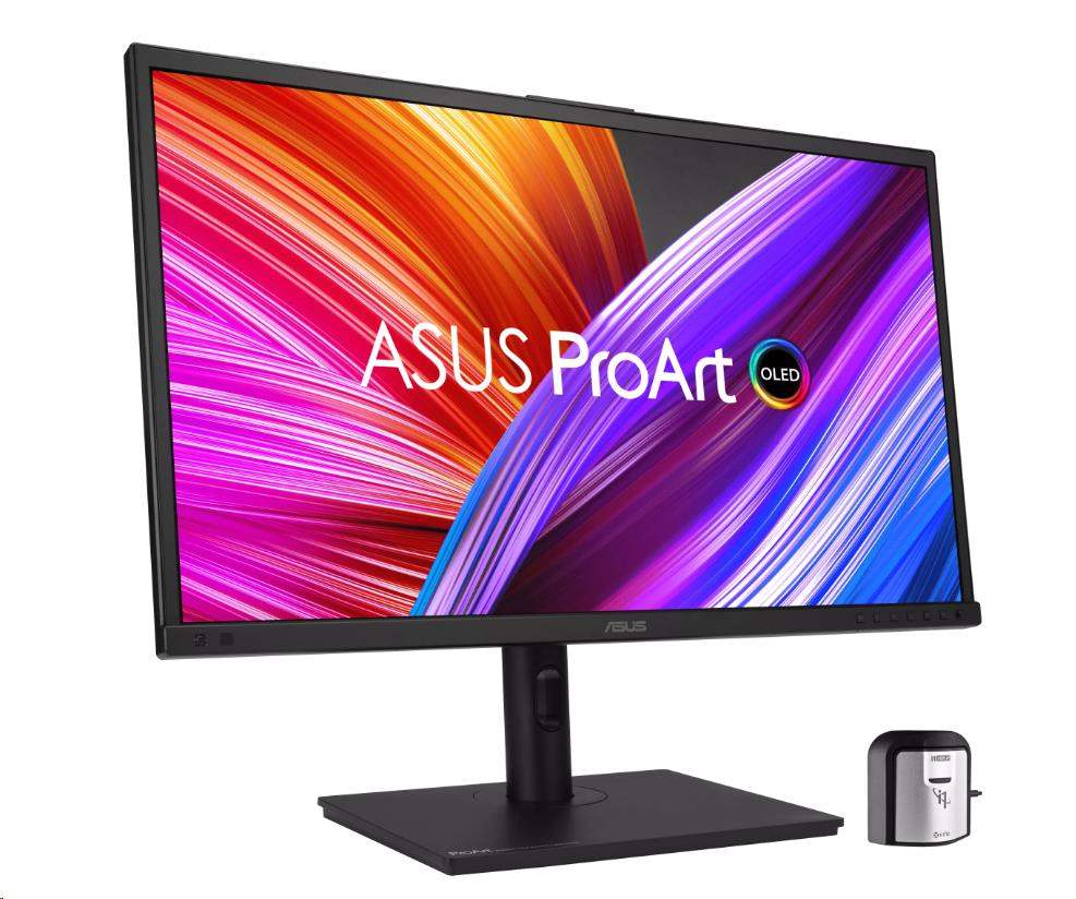 ASUS LCD 27” PA27DCE-K ProArt 3840x2160 4K OLED,  99% DCI-P3,  HDR-10, USB-C PD 80W,  3xHDMI,  DP,  REPRO,  Hardware Calibratio3 