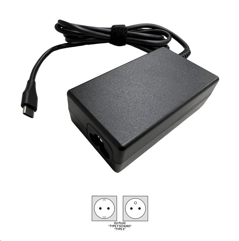 Acer 65W ADAPTER USB-C, čierny