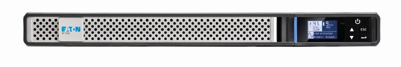 Eaton 5P 1550i Rack1U,  gen2,  UPS 1550VA /  1350W,  6 zásuvek IEC C13,  LCD,  Netpack0 