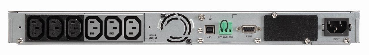 Eaton 5P 1550i Rack1U,  gen2,  UPS 1550VA /  1350W,  6 zásuvek IEC C13,  LCD,  Netpack1 
