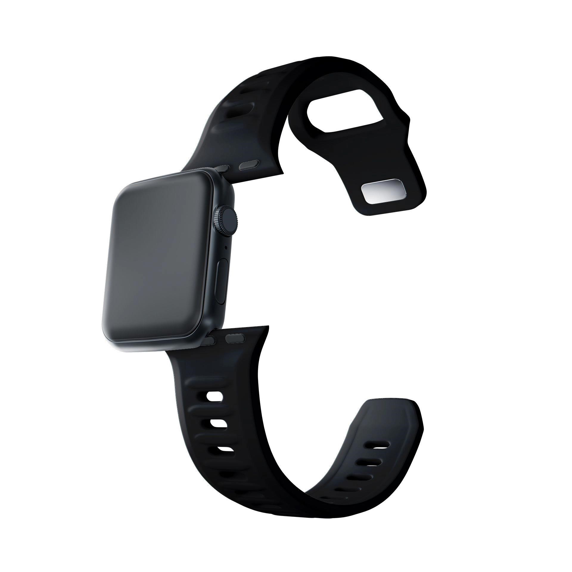 3mk řemínek Watch Strap pro Apple 38/ 40/ 41 mm Black3 