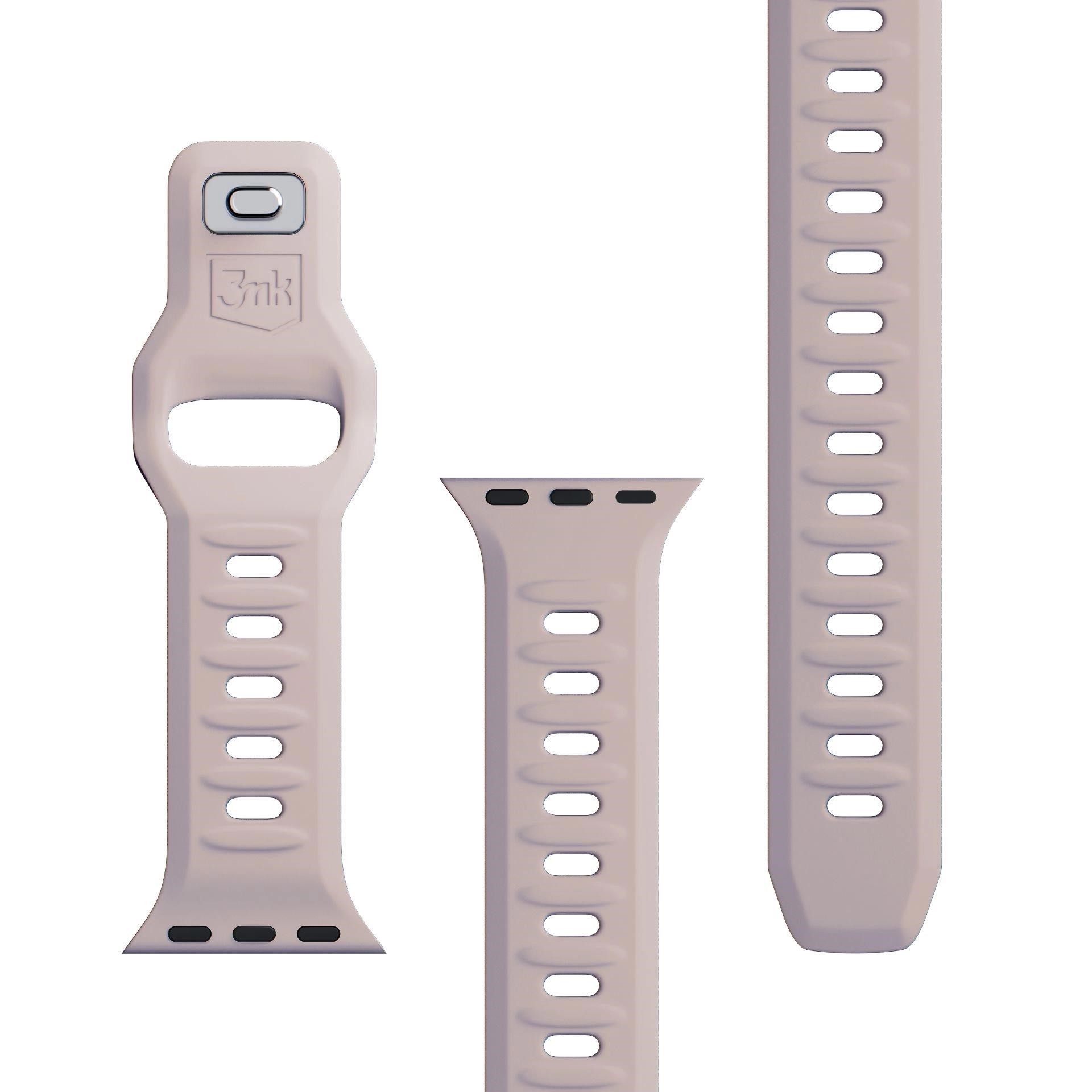 3mk řemínek Watch Strap pro Apple 38/ 40/ 41 mm Latte7 