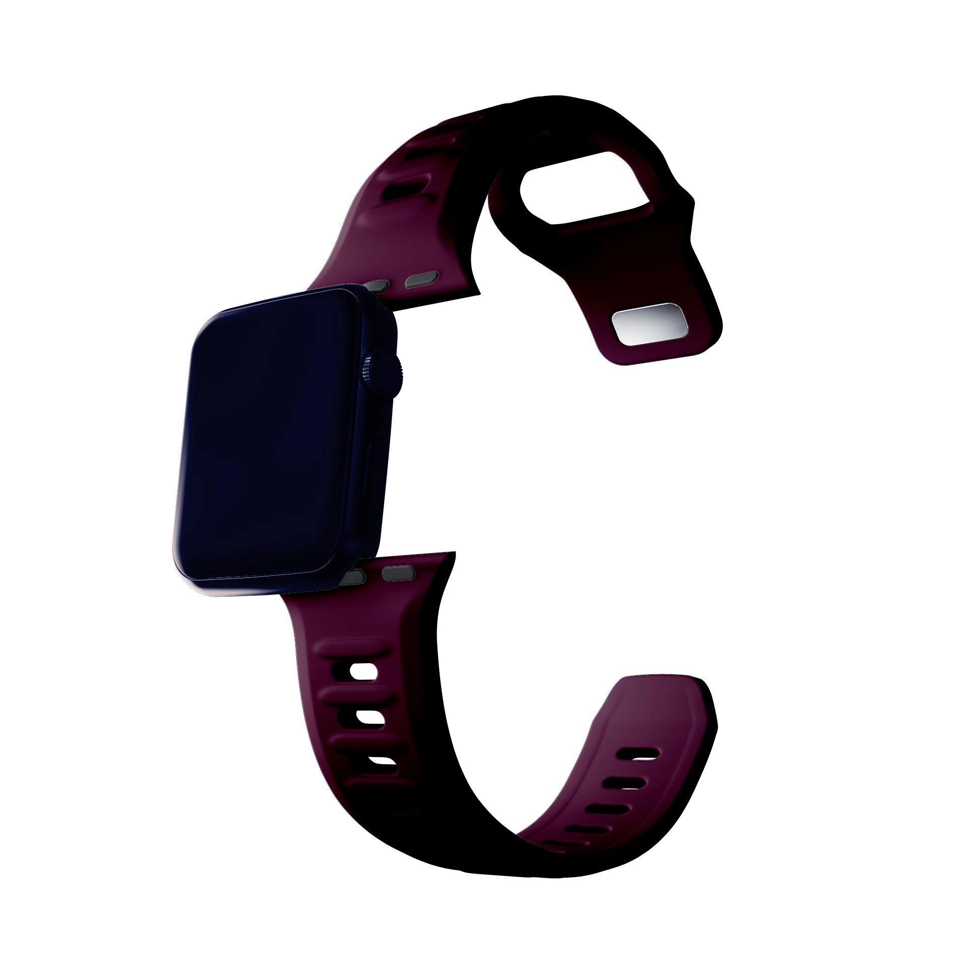 3mk řemínek Watch Strap pro Apple 38/ 40/ 41 mm Mulberry6 