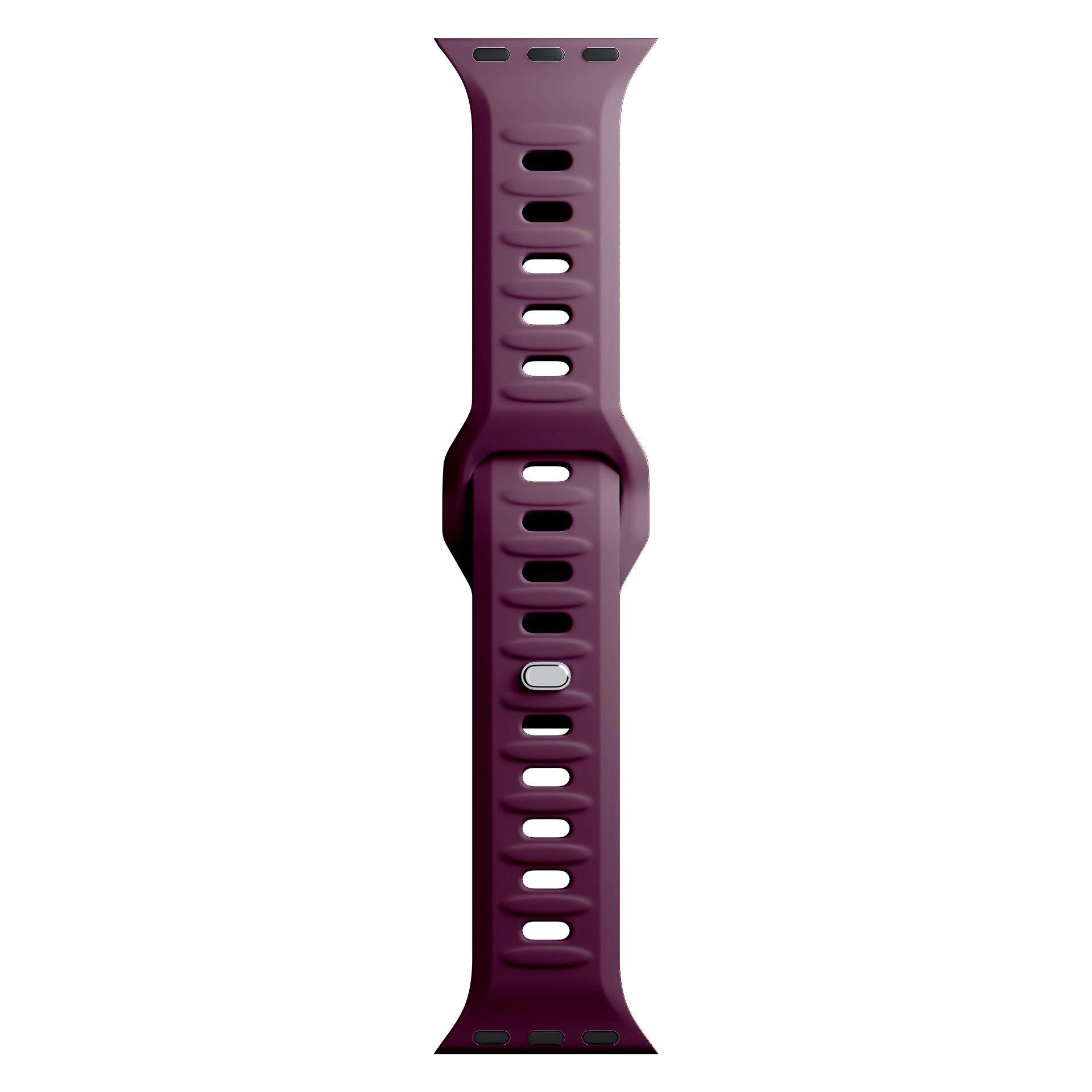 3mk řemínek Watch Strap pro Apple 38/ 40/ 41 mm Mulberry0 