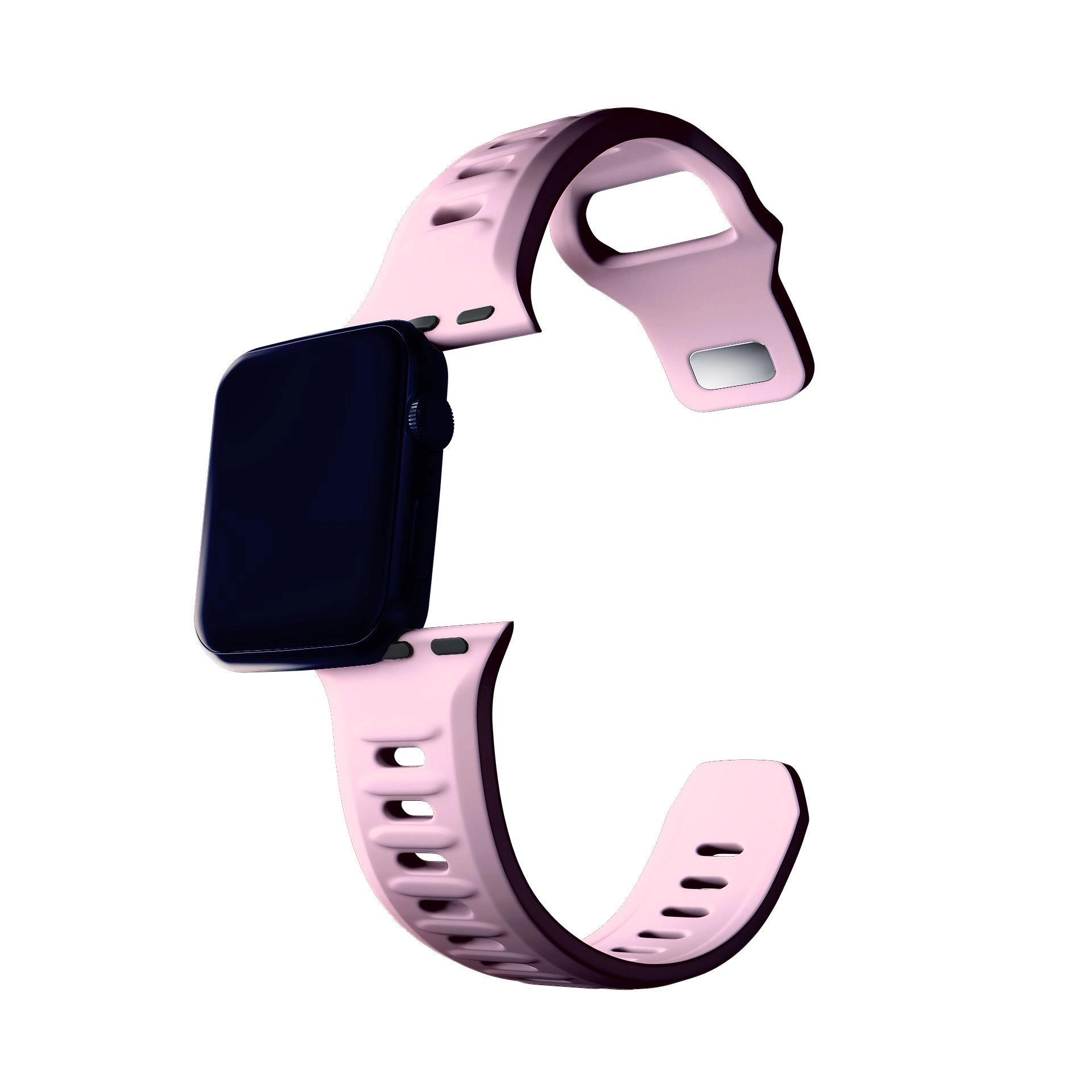 3mk řemínek Watch Strap pro Apple 38/ 40/ 41 mm Powder Pink4 