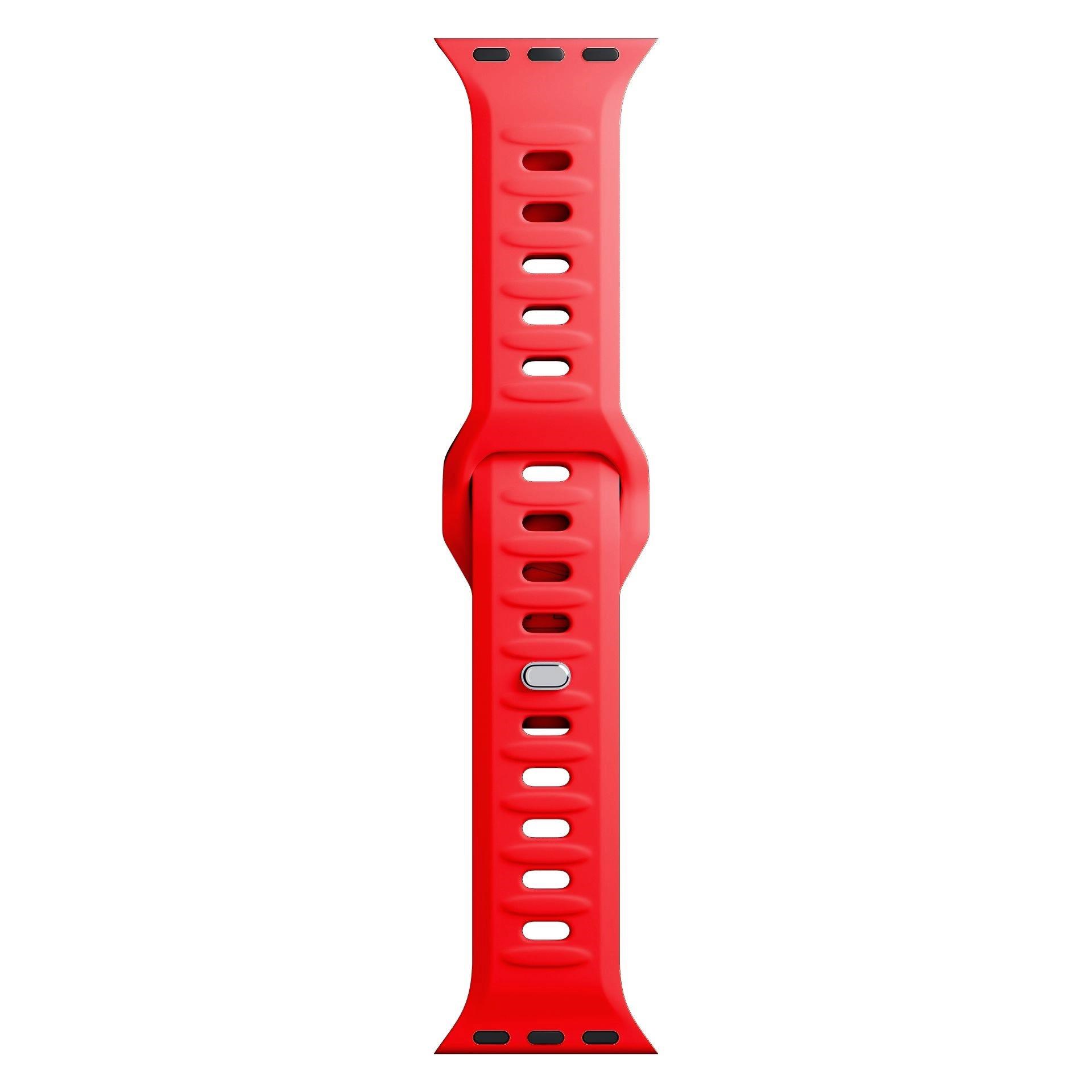 3mk řemínek Watch Strap pro Apple 38/ 40/ 41 mm Red4 