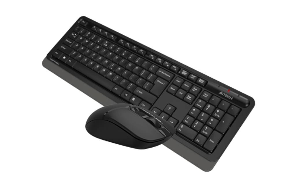 A4tech Set klávesnice+myš FG1012,  Bezdrátový,  US,  černá3 