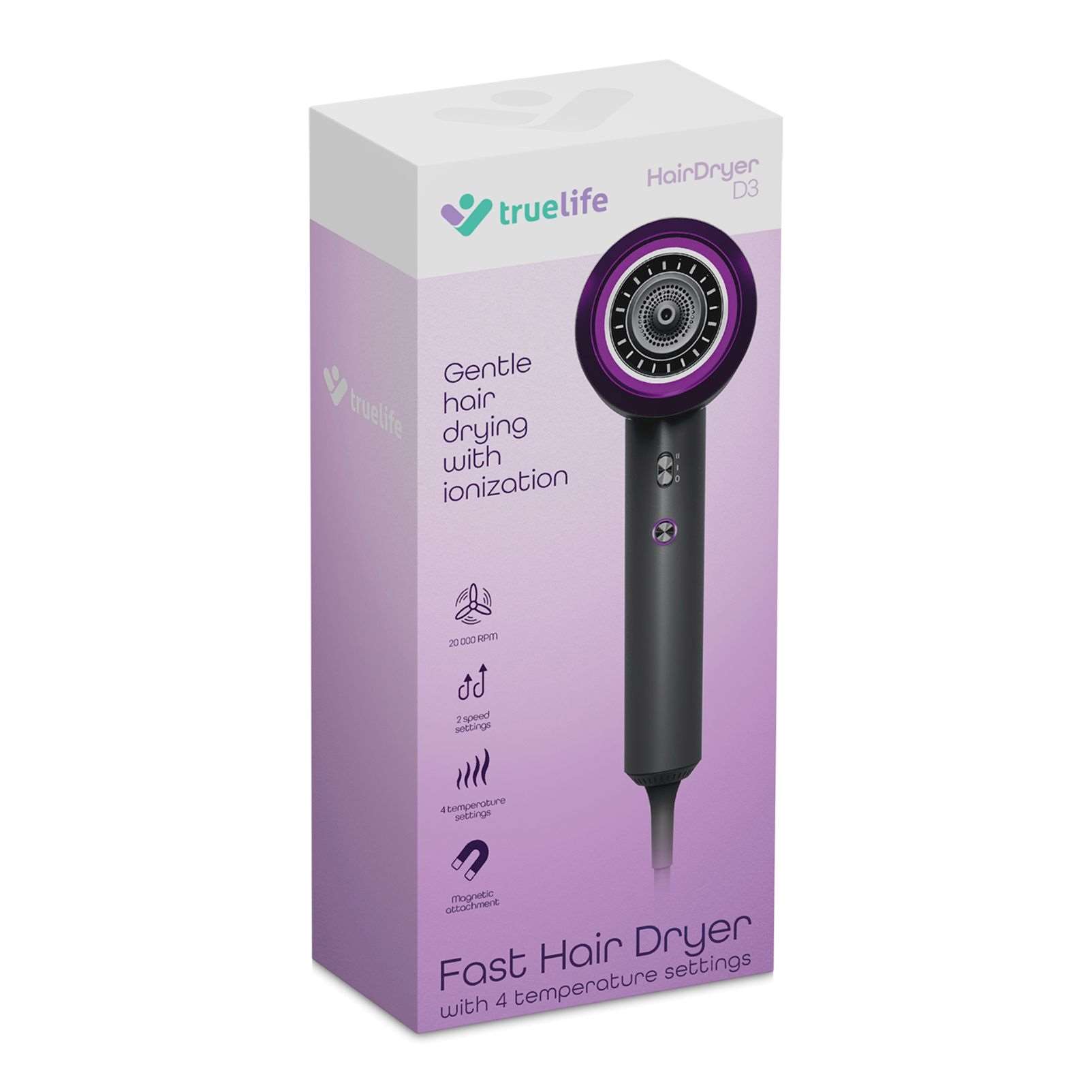 TrueLife HairDryer D38 
