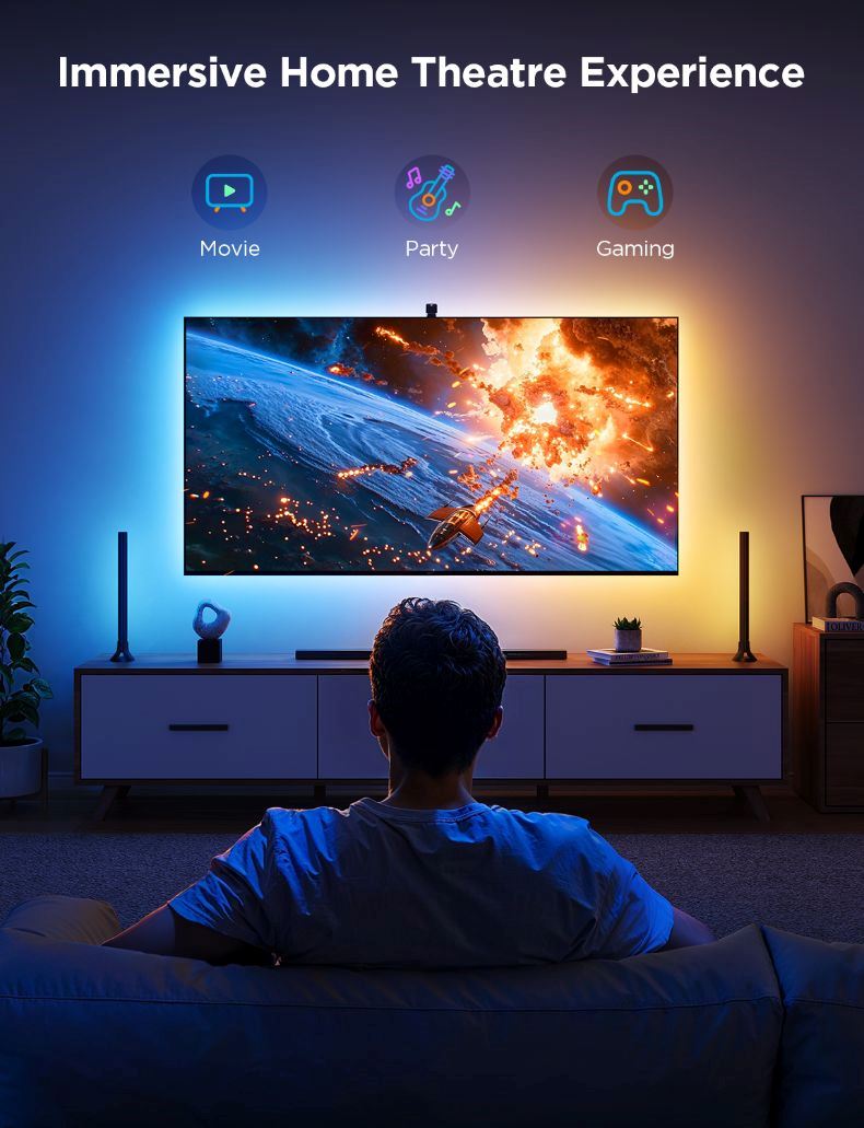 Govee TV 55-65 Backlight 3 Lite Kit SMART sada LED podsvícení1 