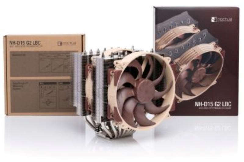 NOCTUA Chladič CPU NH-D15 G2 LBC,  2x 140mm,  LGA1851,  AM5,  hnědá/ stříbrná4 