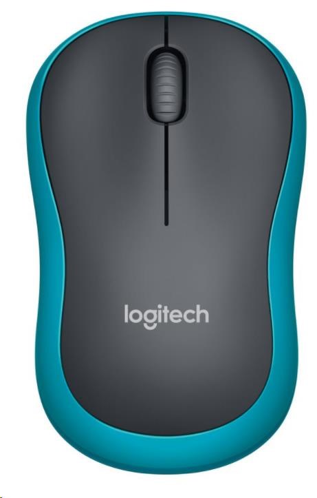 Akcia myš Logi Wireless Mouse M185, Blue _