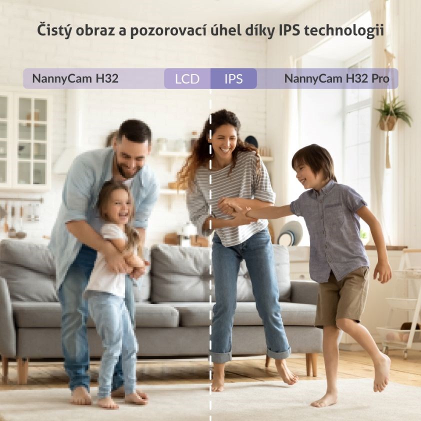 TrueLife NannyCam H32 Pro - digitální video chůvička1 
