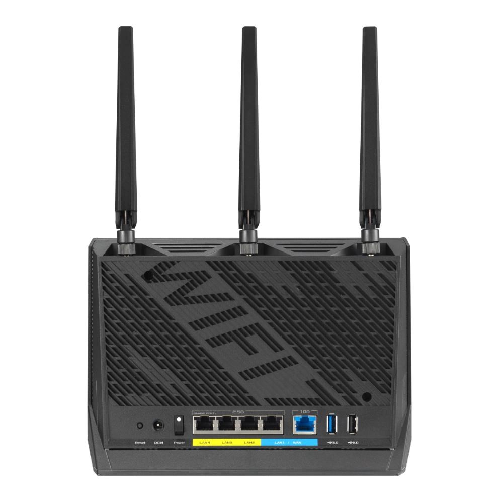 ASUS Router RT-BE86U,  Herní WiFi7 Router,  AiMesh,  2xWAN,  3xLAN,  1xUSB 3.27 