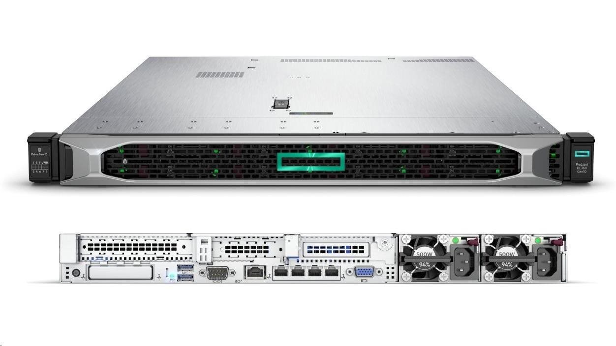HPE PL DL360g10 5218 (2.3G/ 16C) 1x32G MR416i-a 8SFF BC 2x10G-T 1x800Wti L9 1U P56958-421 RENEW15 