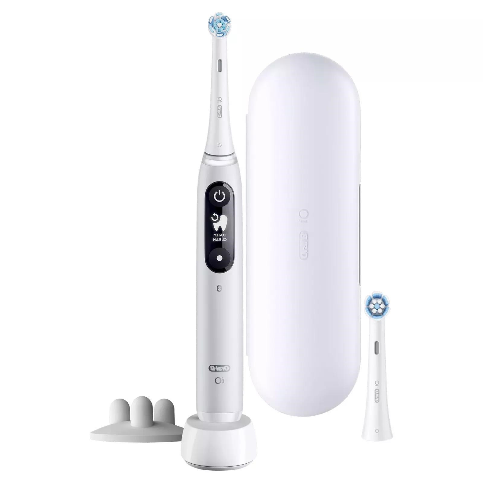 Oral-B iO Series 6s elektrický zubní kartáček,  časovač,  tlakový senzor,  5 programů,  aplikace Oral-B,  šedá0 