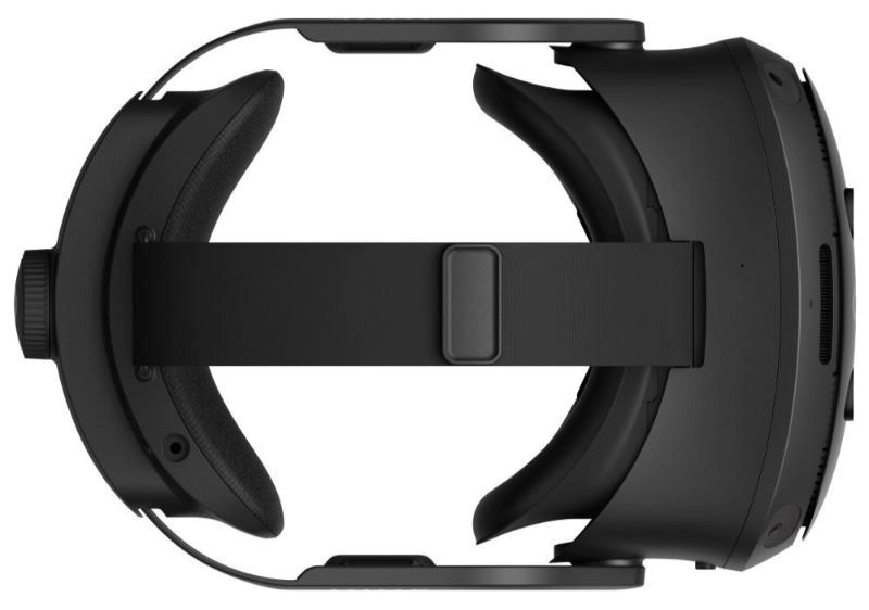 HTC Vive Focus Vision brýle pro virtuální realitu,  2× 2448×2448px,  5K rozlišení,  90Hz,  repro,  Wi-Fi,  Bluetooth,  USB-C, 3 