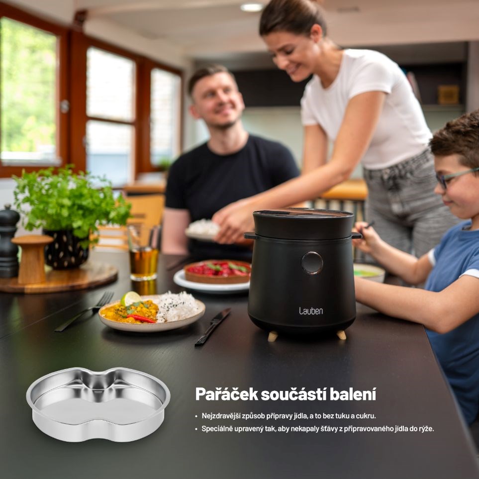 Lauben Multifunction Rice Cooker 1500BW - rýžovar2 